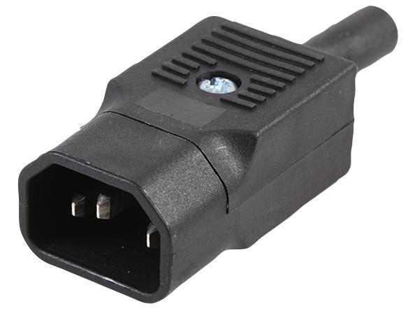 Iec Rewireable Charging Connector 3-Pin Socket For Cable Female