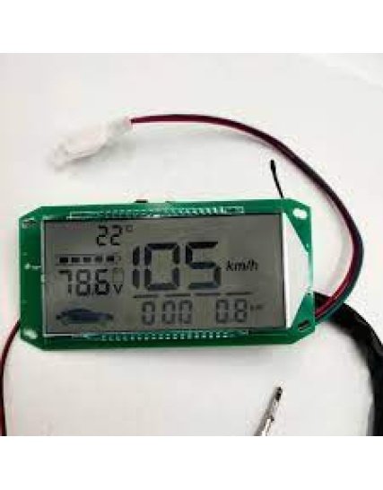 Electric Scooter Speedometer Instrument Digital Display Only