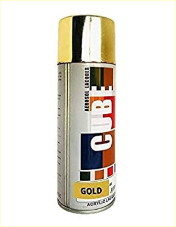 Automaxx Aerosol Multipurpose Spray Paint Can 400Ml (Gold)