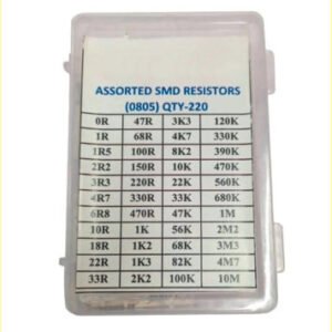 Assorted Smd Resistors Box 0805 Smd Package 5 Pieces 44 Values