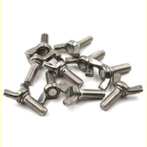 Mec Bolt Wing Bolt Wing Screw Butterfly Bolt Screw Thumb Hand Screws 10Pcs M6-1.0X20Mm