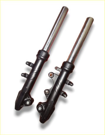 Electric Scooter Front Fork Set 10 In Disc Type Universal