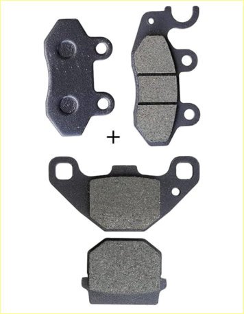 Ola Electric Scooter Brake Disc Pad Compatible For Ola S1 S1 Pro Front Rear Set