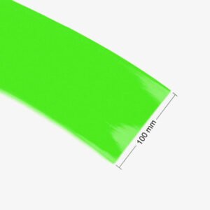 110Mm Pvc Heat Shrink Sleeve For Lithium Battery Pack - 1 Meter (Cool Green)