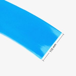 110Mm Pvc Heat Shrink Sleeve For Lithium Battery Pack - 1 Meter (Cool Green)