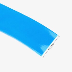 230Mm Pvc Heat Shrink Sleeve For Lithium Battery Pack - 1 Meter (Black)